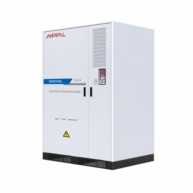 130 kW industrielt batteri energilagringssystem til fabrikkens energistyring