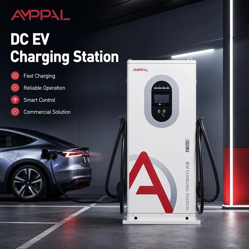 40kW kommerciel integreret DC EV-ladestation til offentlig parkering