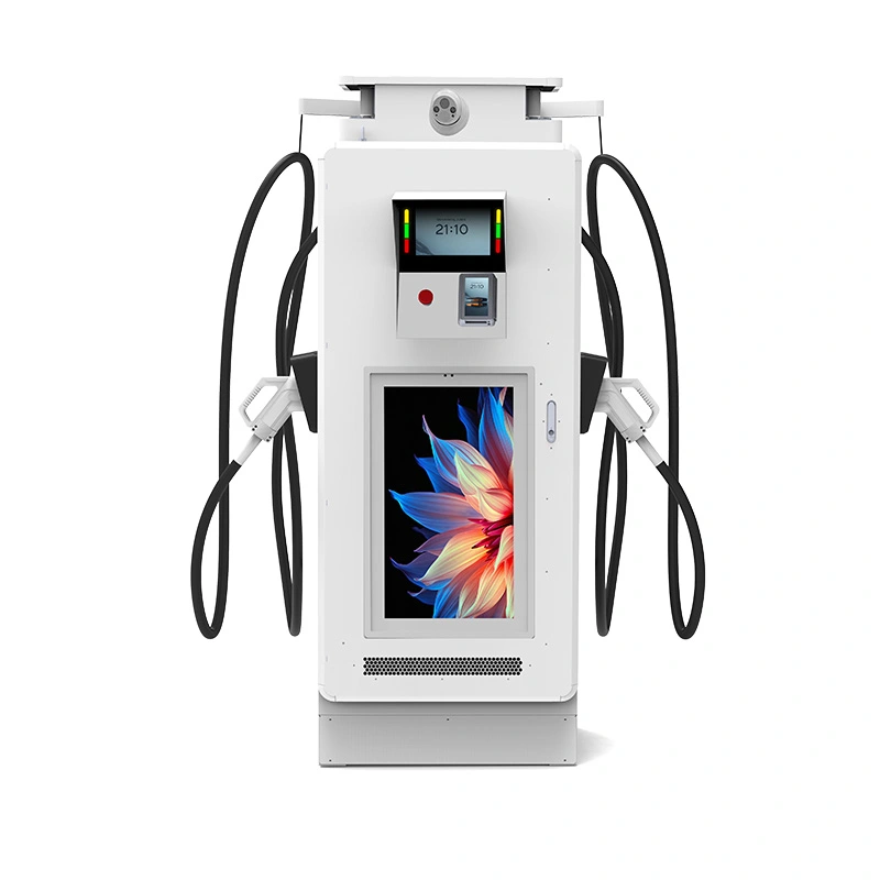 60kW DC EV-hurtigoplader med digitalt display til offentlig opladning
