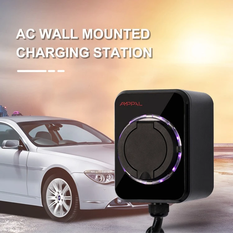 7kW Standard Wall-Mounted AC EV Charger for Home & Workplace