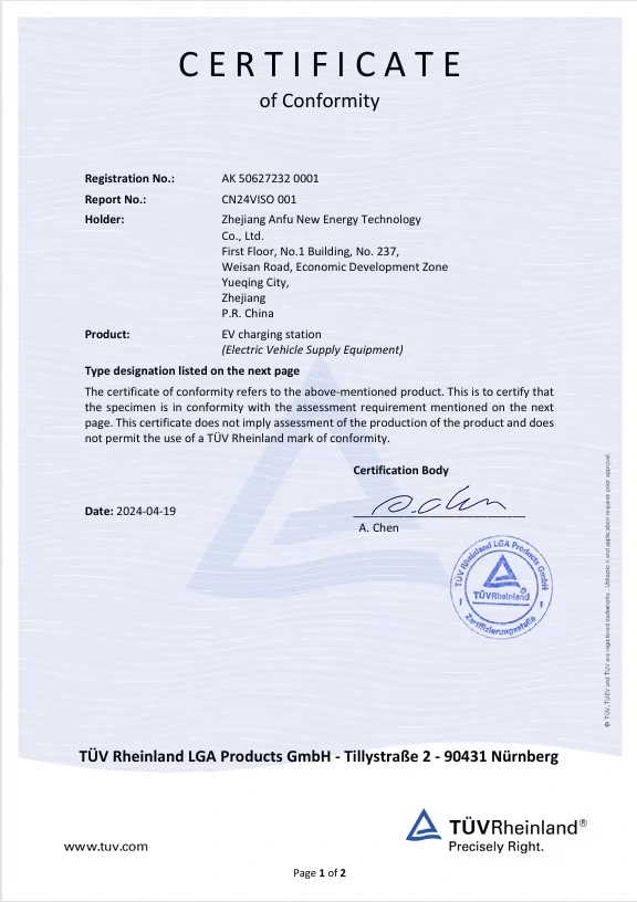 Certificates